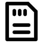 Memory Card SVG Icon